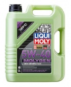 Моторное масло LIQUI MOLY Molygen New Generation SN/CF 5W-40,5L, (9055)