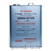 Трансмиссионное масло Toyota CVT,4L, (0888602105)