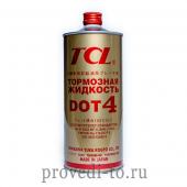 Тормозная жидкость TCL DOT-4,1L,(00833)