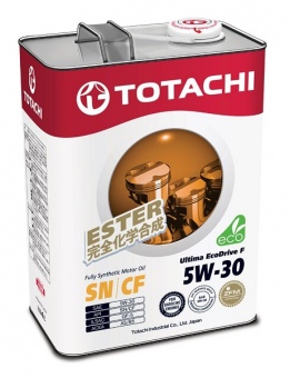 Моторное масло TOTACHI Ultima EcoDrive F SN/CF 5W30,4L, (4562374690967)