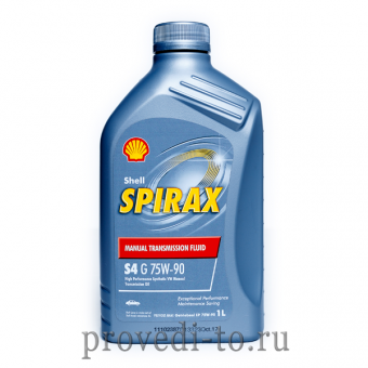 Трансмиссионное масло Shell Spirax S4 G ATE 75W-90 GL-4,1L, (550027967)