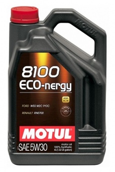 Моторное масло Motul 8100 ECO-nergi SL/CF 5W-30,4L, (104257)