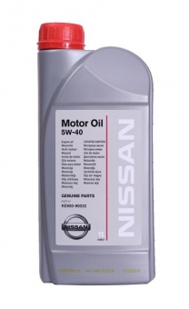 Моторное масло NISSAN SN/CF 5w40,1L, (KE900-90032)