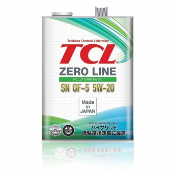 Моторное масло TCL Zero Line 5W-20 SN/GF-5,4L, (Z0040520)