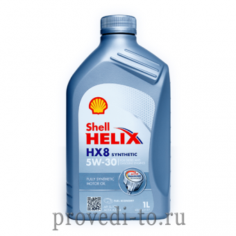 Моторное масло Shell hx8 SL/CF 5w30,1L, (550040462)