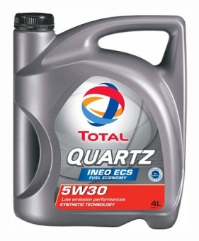 Моторное масло TOTAL Quartz Ineo ECS 5W-30,4L, (151510)