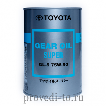 Трансмиссионное масло Toyota 75w90,1L, (08885-02106)