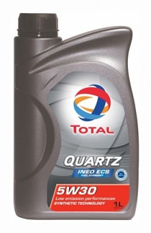 Моторное масло TOTAL Quartz Ineo ECS 5W-30,1L, (166252)
