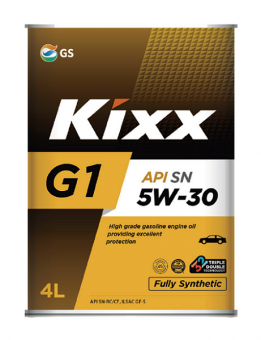 Моторное масло KIXX G1 SN 5W-30,4L, (L531244TE1)