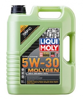 Моторное масло LIQUI MOLY Molygen New Generation SN/CF 5W-30,5L, (9043)
