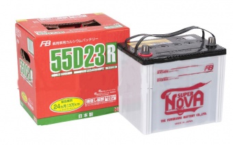 Аккумулятор FURUKAWA BATTERY SUPER NOVA 60Ah/550A (55D23R)