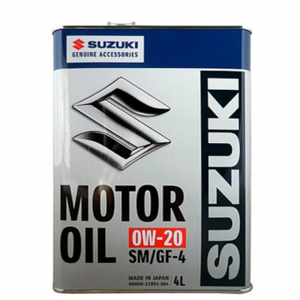 Моторное масло SUZUKI SM 0w20,4L, (99M0021R01004)