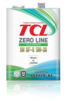 Моторное масло TCL Zero Line SN/GF-5 5W-30,4L, (Z0040530)
