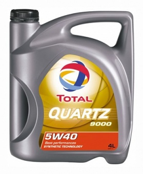 Моторное масло TOTAL Quartz 9000 SN/CF 5W-40,4L, (148597)