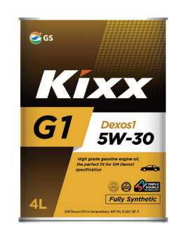 Моторное масло KIXX G1 Dexos1 SN 5W-30,4L, (L530544TE1) 