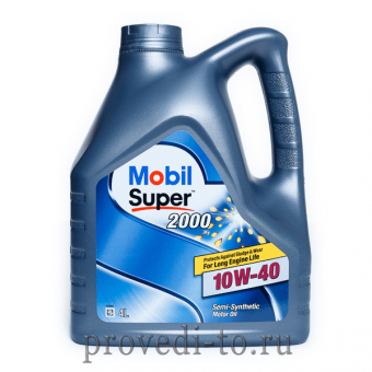 Моторное масло MOBIL Super 2000 SL/CF 10w40,4L, (152568)