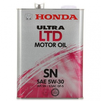 Моторное масло HONDA Ultra LTD SN 5w30,4L, (0821899974)