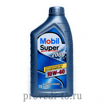 Моторное масло MOBIL Super 2000 SL/CF 10w40,1L, (152569)