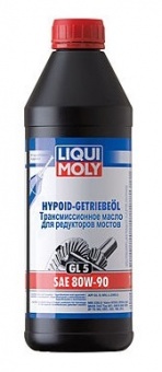 Трансмиссионное масло LIQUI MOLY Hypoid-Getriebeoil 80W-90 GL-5,1L,(3924)