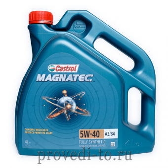 Моторное масло CASTROL Magnatec SN/CF 5w40,4L, (156E9E)